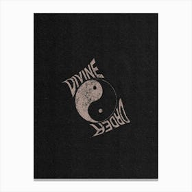 Divine Order Print Canvas Print