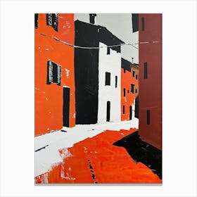 Bari Breezes: Coastal Homes in Southern Italy, Italy Canvas Print