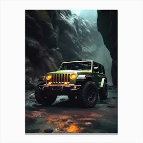 Jeep Wrangler 5 Canvas Print