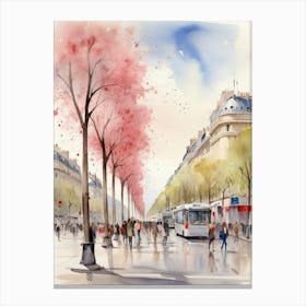 Paris Street 8 Canvas Print