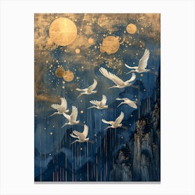 Birds In Flight 6 Canvas Print