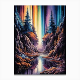 Rainbow River Canvas Print