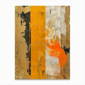 'Orange' 4 Canvas Print