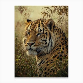 Tiger Forest Canvas Print