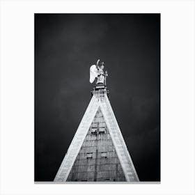 Weather Vane Campanile Of Venice Canvas Print