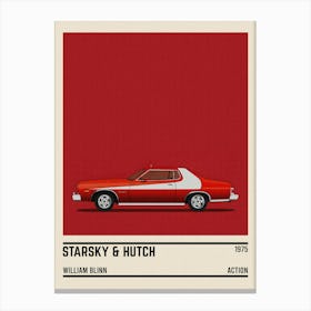 Starsky And Hutch Car Tv Series Canvas Print