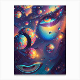 Psychedelic Art 64 Canvas Print