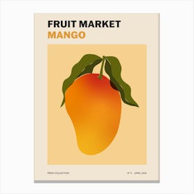 Fruit Market No. 11 Mango Canvas Print