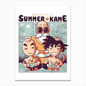 Summer At Kames Canvas Print