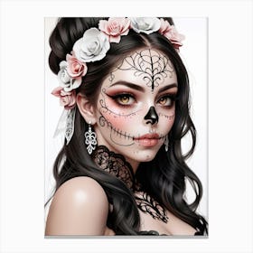 Day Of The Dead 5 Canvas Print