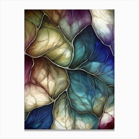 Stained Glass Background Canvas Print