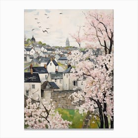 Cartmel (Cumbria) Painting 1 Canvas Print