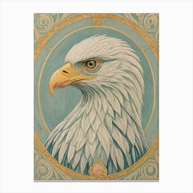 Eagle Head Canvas Print