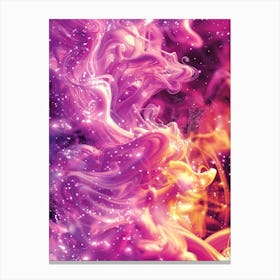 Space Painting Canvas Print