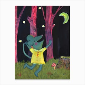 Moonlight Dancer Canvas Print