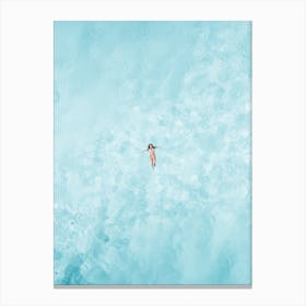 Milos Aquatic Solitude 1 Canvas Print