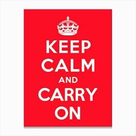 Keep Calm and Carry On Poster -keep calm and carry on, keep calm, witty, parody, british, british humor, britain, england, uk, popular, memes, meme, keep calm poster Stampe su tela