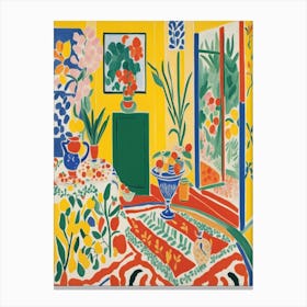 Room With A View Matisse Style Canvas Print