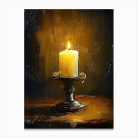 Candlelight Canvas Print