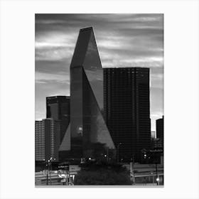 Dallas Skyline 1 Canvas Print