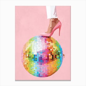 Lights Of The Disco 2 Canvas Print