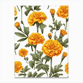 Carnations 5 Canvas Print