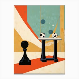 Game Of Chess Canvas Print