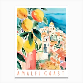 Amalfi Coast Canvas Print