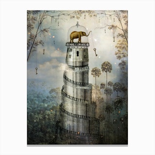 Where Keys Hang on Trees Canvas Print
