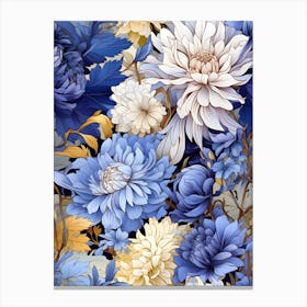 Floral Tile 4 Canvas Print