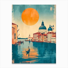 Venice Print Canvas Print