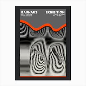 Bauhaus Exhibition 1 Canvas Print