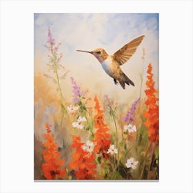 Bird Painting Hummingbird 3 Canvas Print