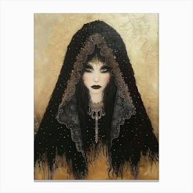 Gothic Woman Canvas Print