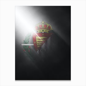 Real Valladolid Spain Football Poster Canvas Print