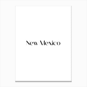 New Mexico city. Canvas Print