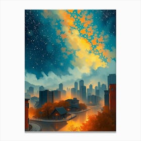 Cityscape 19 Canvas Print