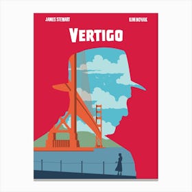 Vertigo Movie Canvas Print