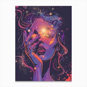 Galaxy Girl 2 Canvas Print