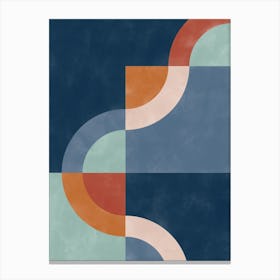 Abstract Geometric Painting Canvas Print