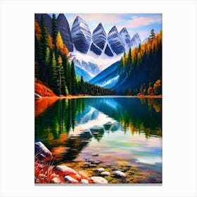 Mountain Lake 31 Canvas Print