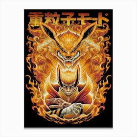 Naruto Anime Poster 11 Canvas Print