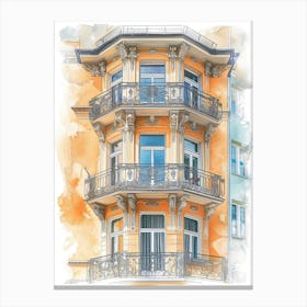 Zurich Europe Travel Architecture 4 Canvas Print