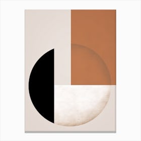 Potsdam Precision, Geometric Bauhaus Canvas Print