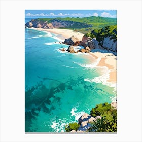 So Paulo Beach Canvas Print