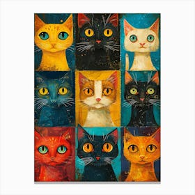 Cats Canvas Art Canvas Print