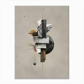 Abstract Collage Canvas Print