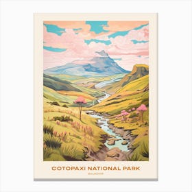 Cotopaxi National Park Ecuador Hike Poster Canvas Print