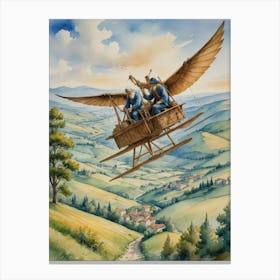 Leonardo da Vinci The Sky's the Limit Canvas Print