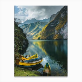 Ecuador Lake Canvas Print